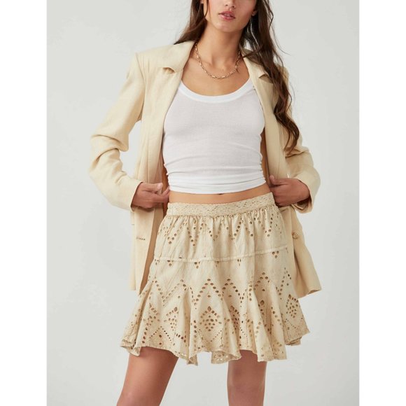 Free People Pants - 🎉LAST CHANCE🎉 FREE PEOPLE Serenity Mini Skort / Tea